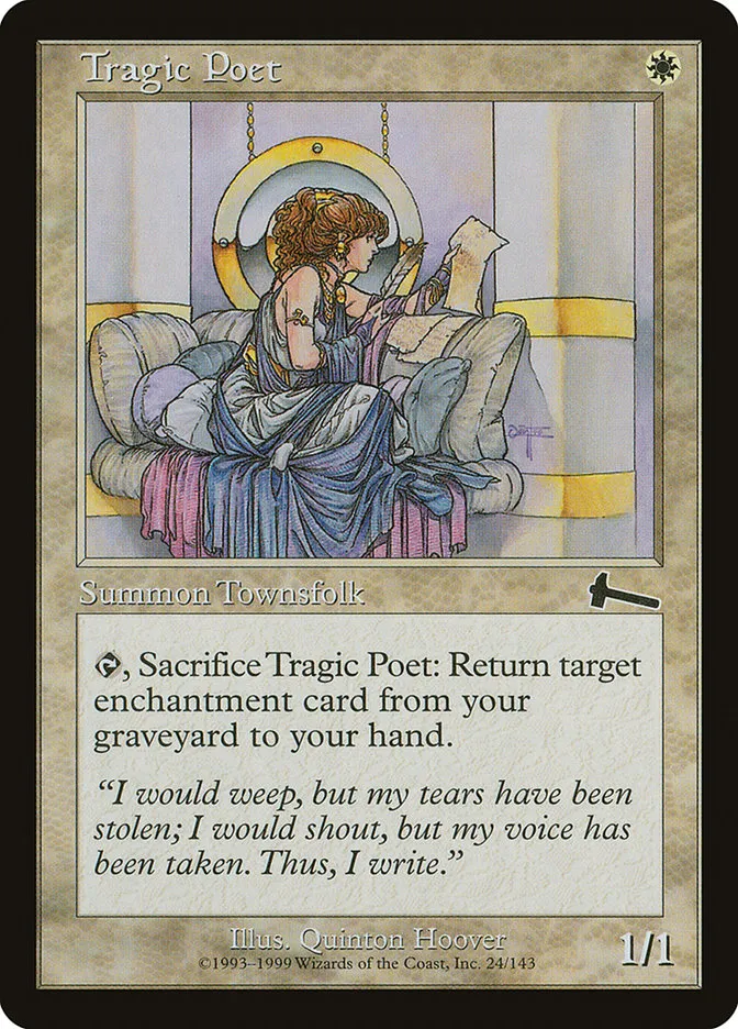Tragic Poet Front Face