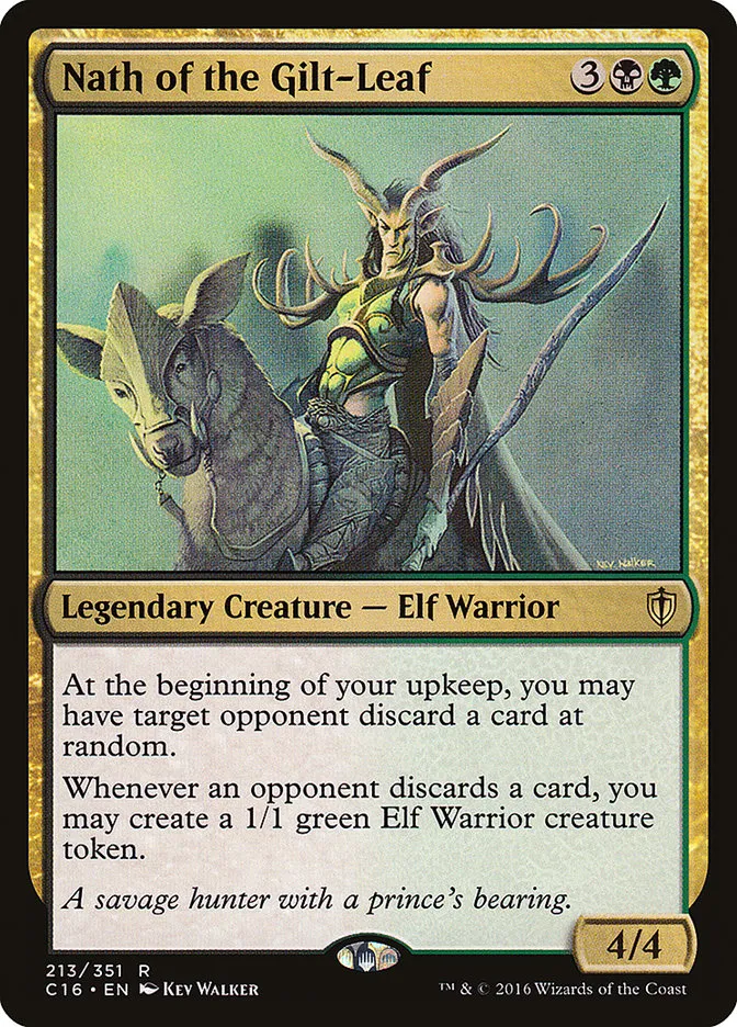Nath of the Gilt-Leaf Front Face