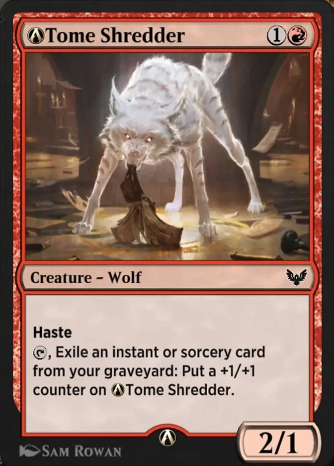 A-Tome Shredder Front Face