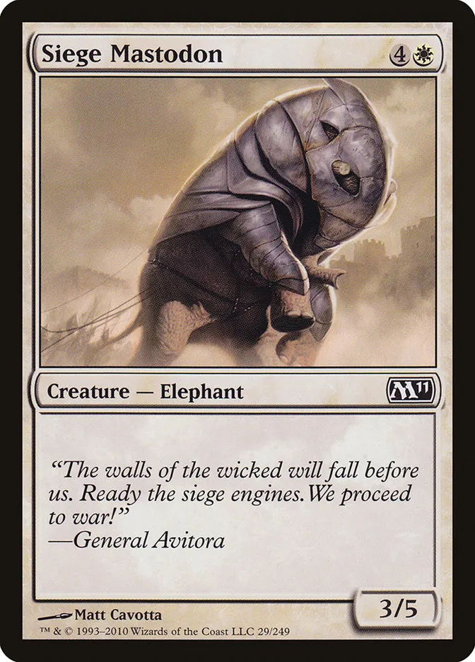 Siege Mastodon