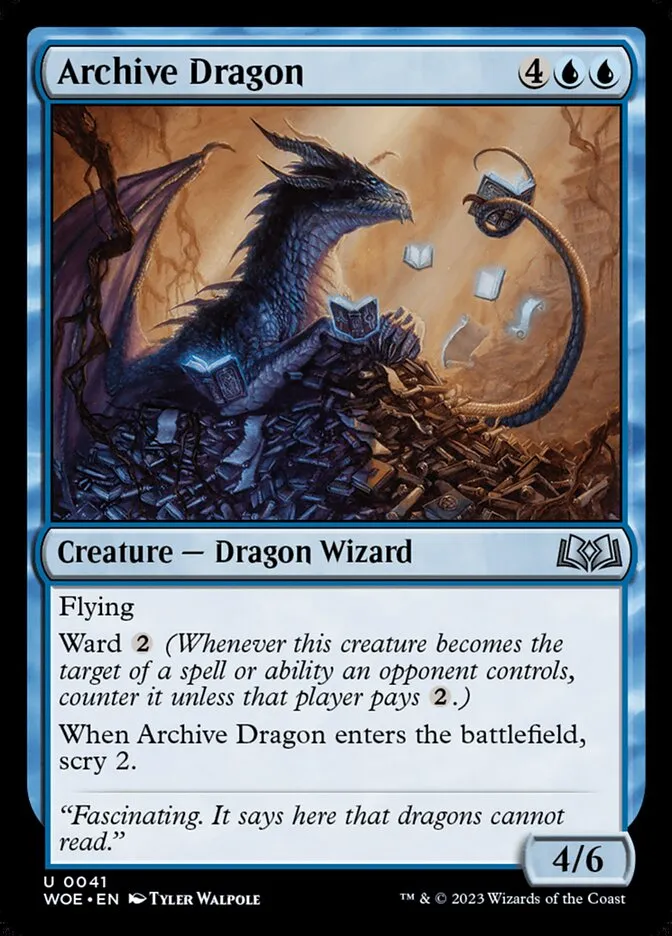 Archive Dragon Front Face