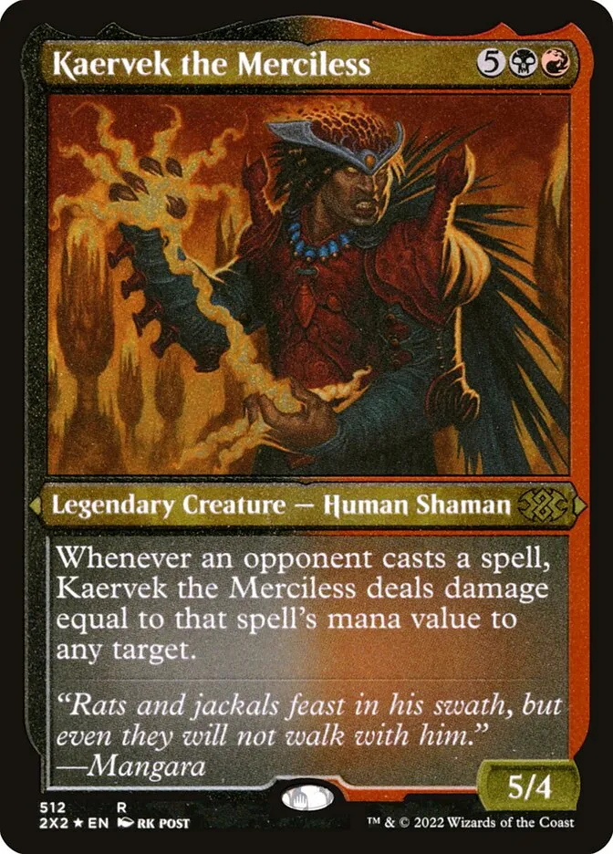 Kaervek the Merciless Front Face