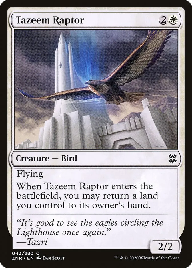 Tazeem Raptor Front Face