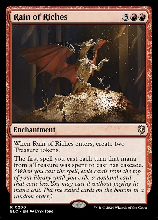 Rain of Riches Front Face
