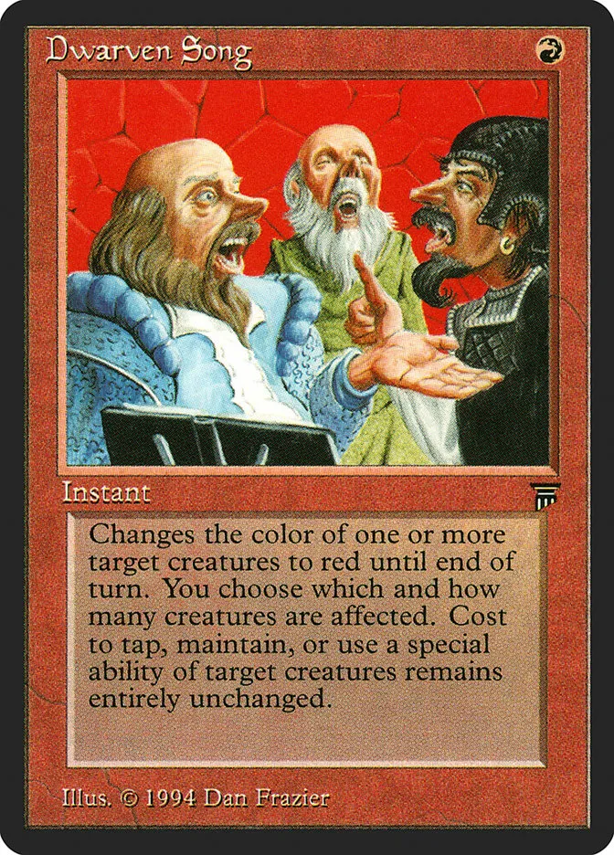 Dwarven Song Front Face