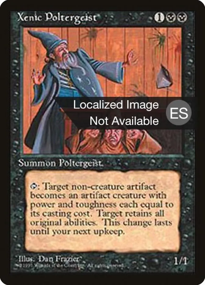 Xenic Poltergeist Front Face
