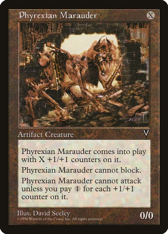 Phyrexian Marauder Front Face