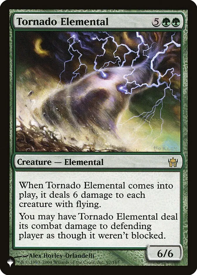 Tornado Elemental Front Face