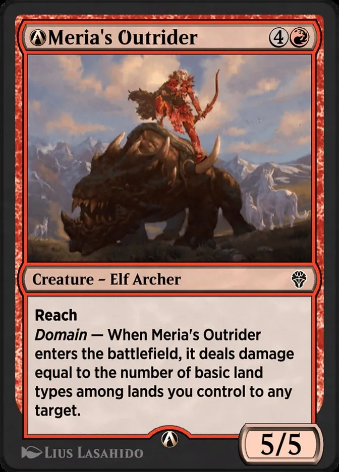 A-Meria's Outrider Front Face