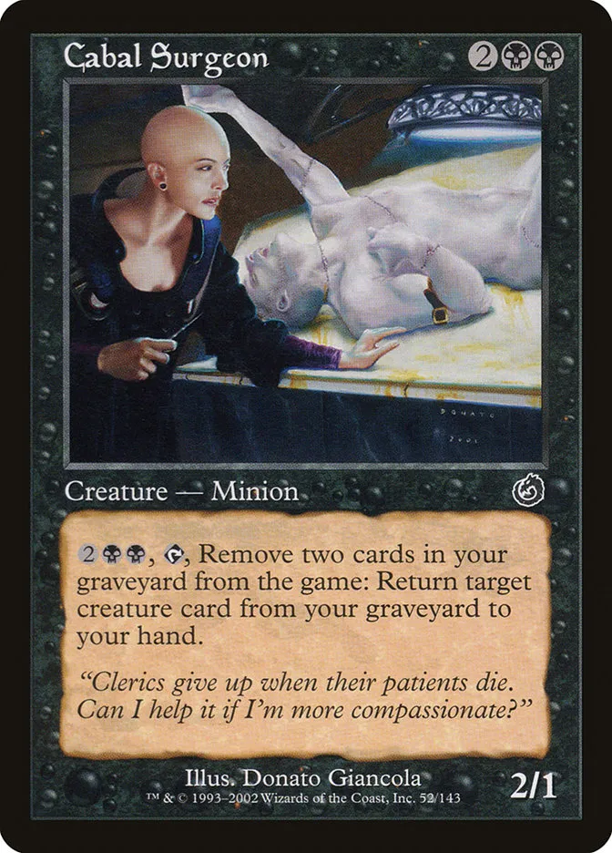 Cabal Surgeon Front Face