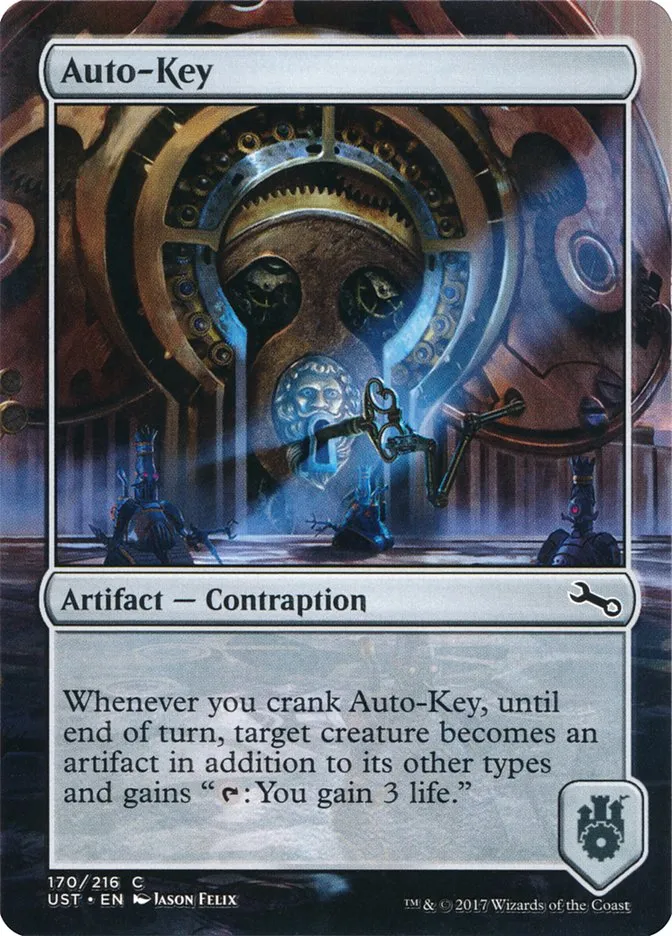 Auto-Key Front Face