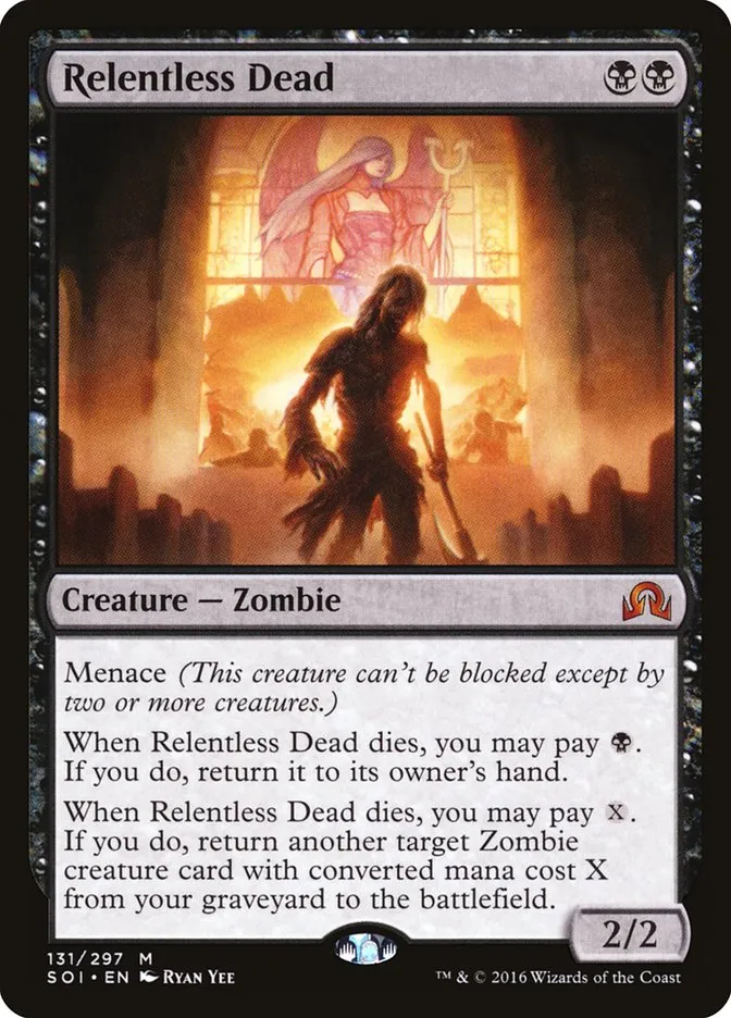 Relentless Dead Front Face
