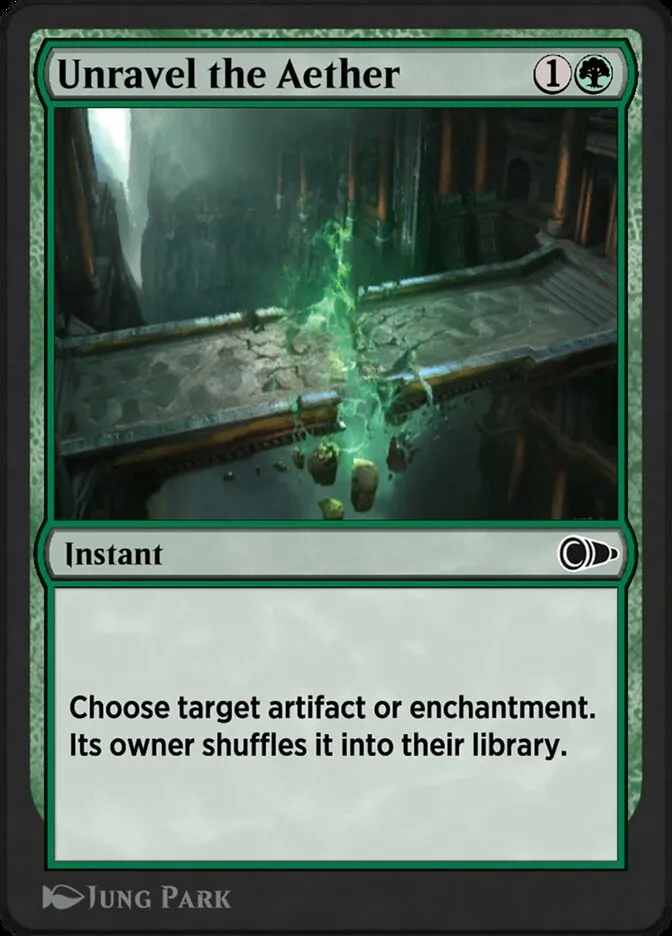 Unravel the Aether Front Face