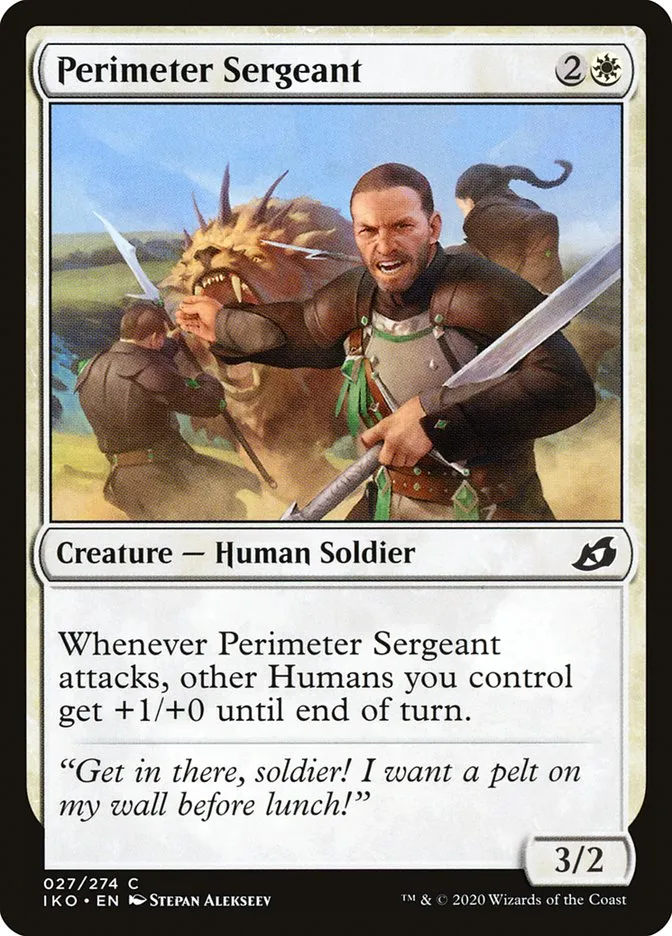 Perimeter Sergeant Front Face