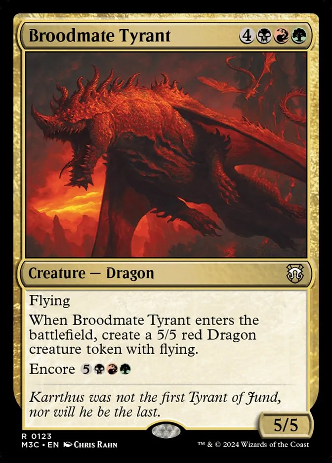 Broodmate Tyrant Front Face