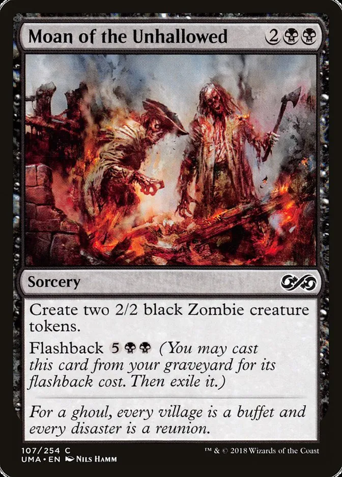 Moan of the Unhallowed Front Face