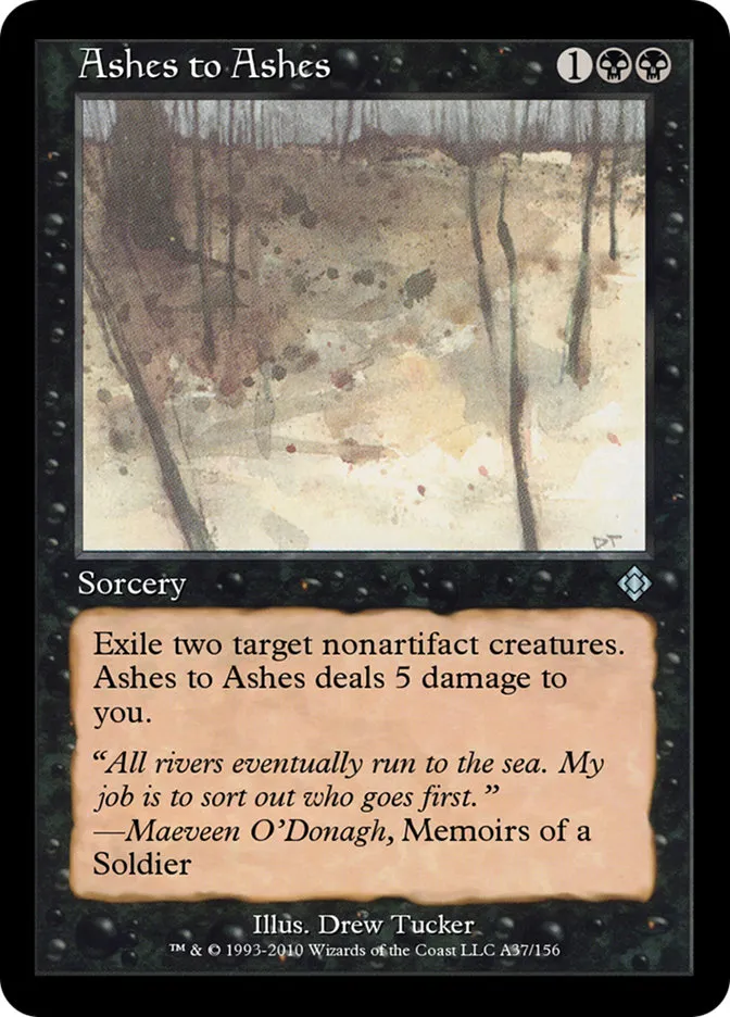 Ashes to Ashes