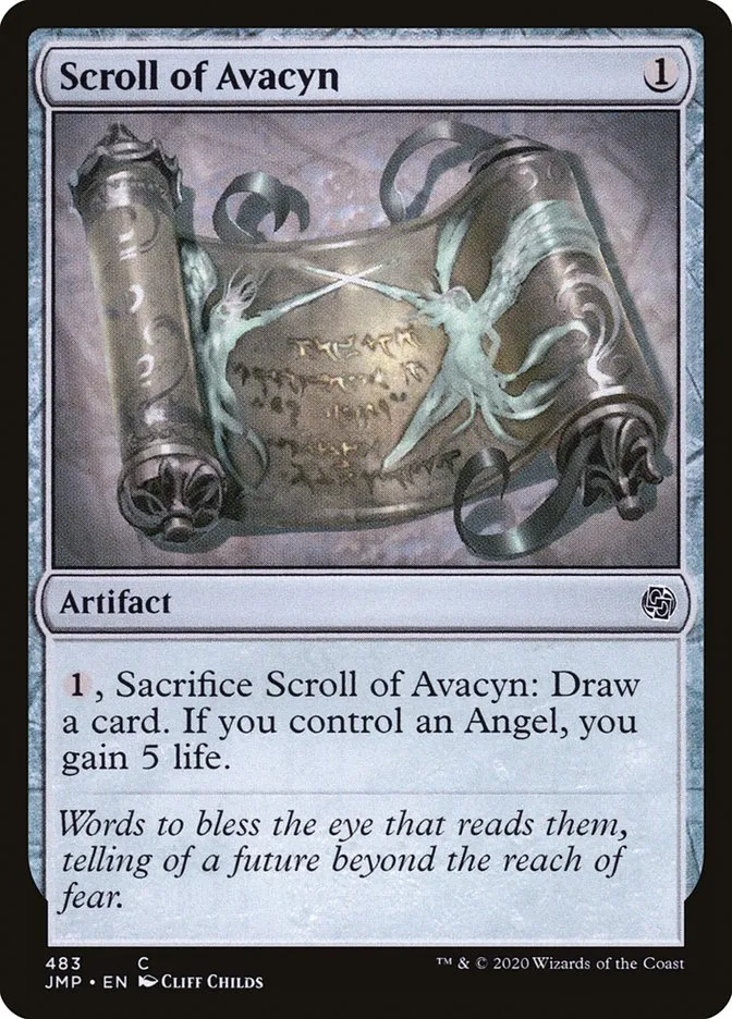 Scroll of Avacyn Front Face