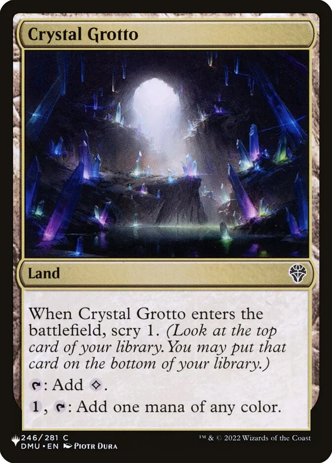 Crystal Grotto Front Face