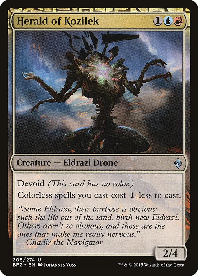 Herald of Kozilek Front Face