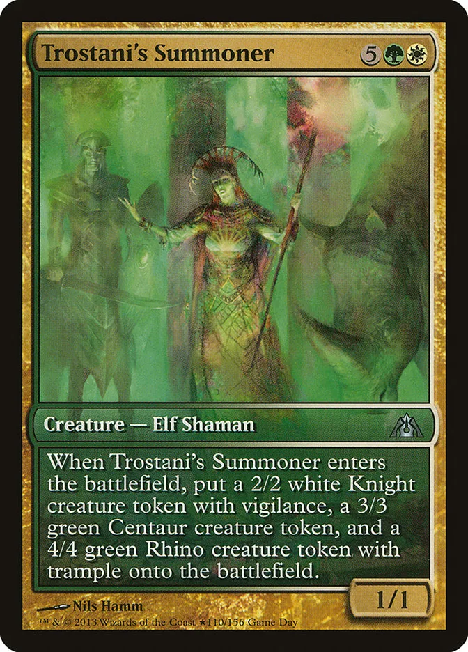 Trostani's Summoner Front Face