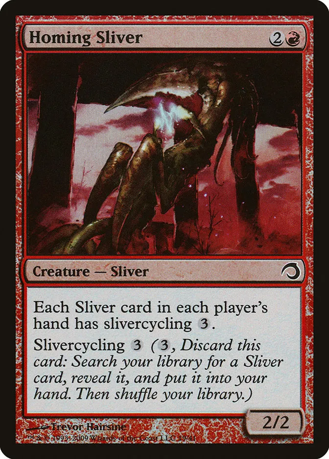 Homing Sliver Front Face