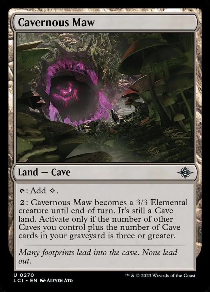 Cavernous Maw Front Face