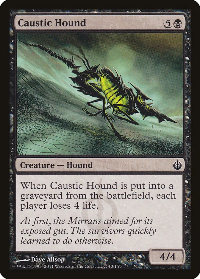 Caustic Hound Front Face