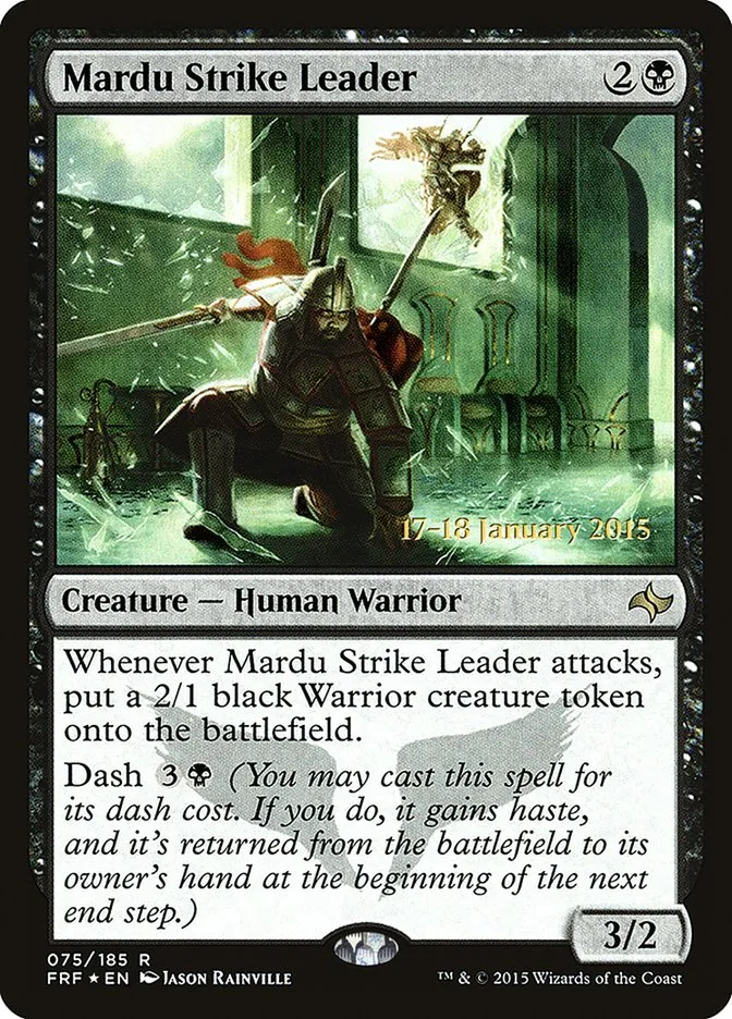 Mardu Strike Leader Front Face