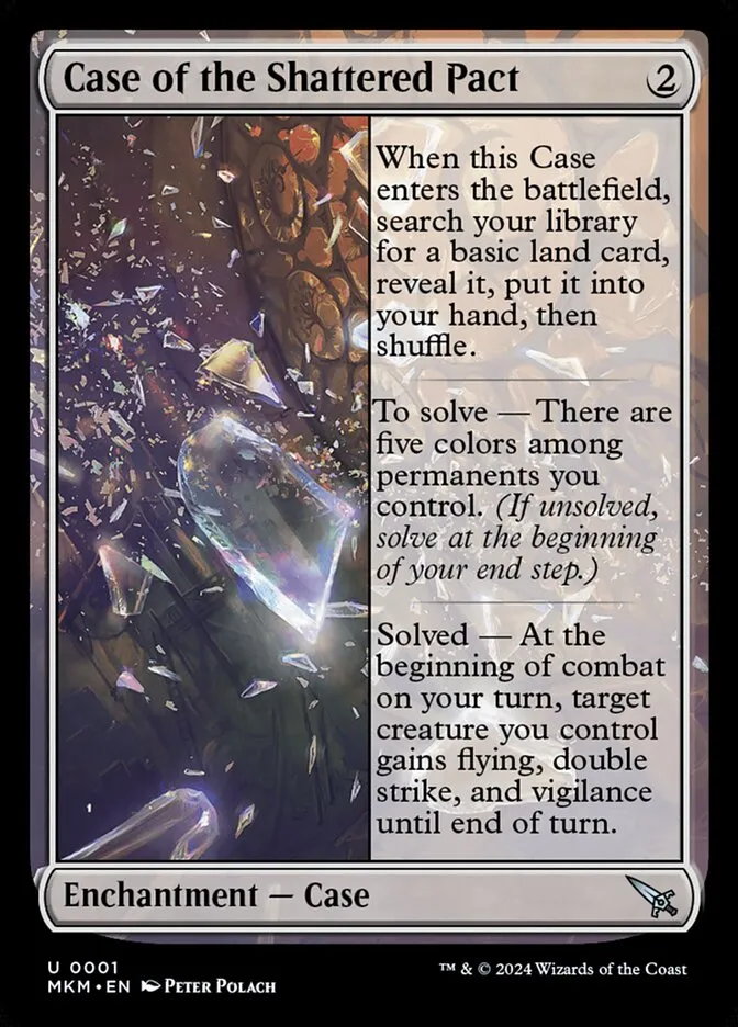 Case of the Shattered Pact Front Face