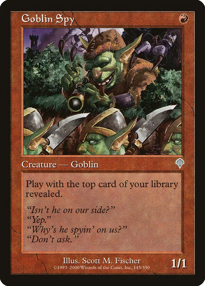 Goblin Spy Front Face