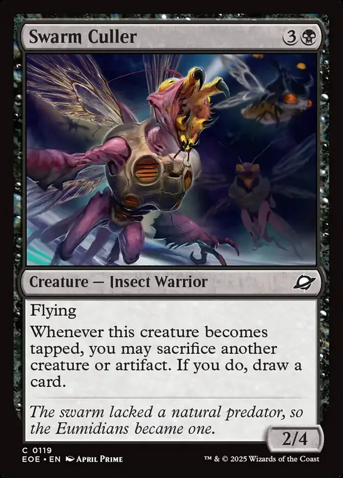 Swarm Culler Front Face