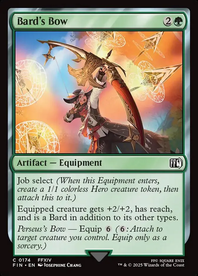 Bard's Bow Front Face