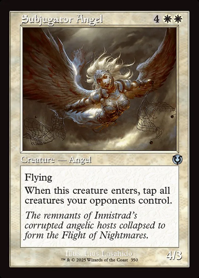 Subjugator Angel Front Face