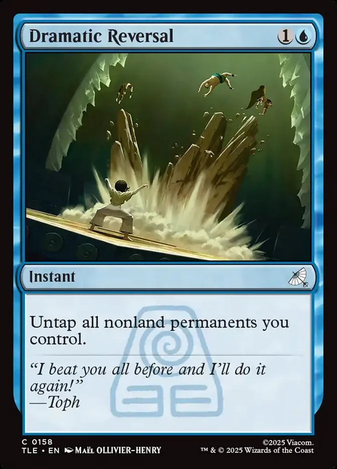 Dramatic Reversal Front Face