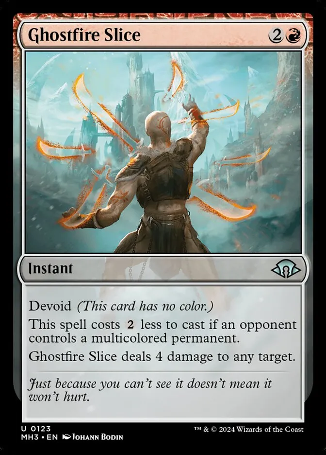 Ghostfire Slice Front Face