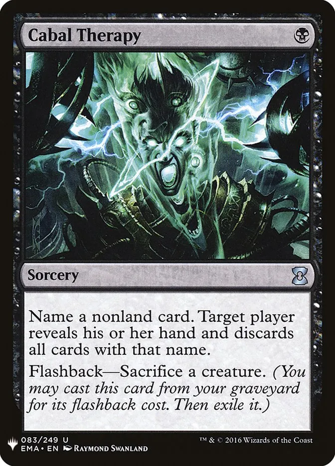 Cabal Therapy Front Face