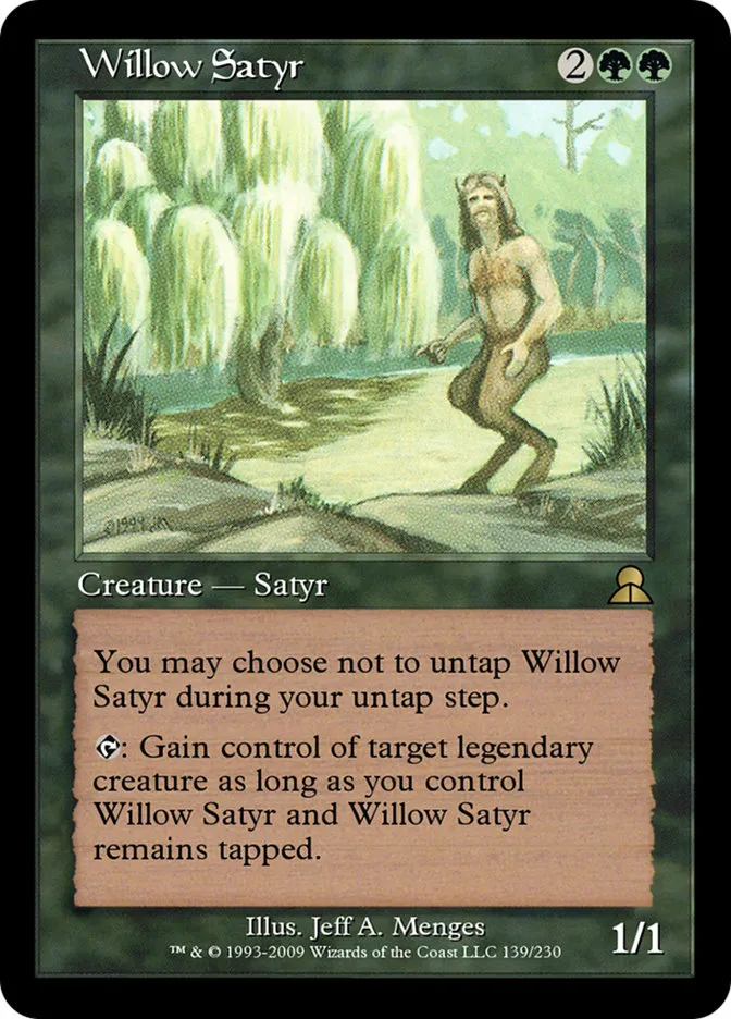 Willow Satyr Front Face
