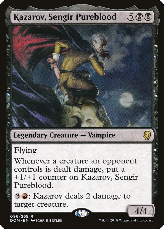 Kazarov, Sengir Pureblood Front Face