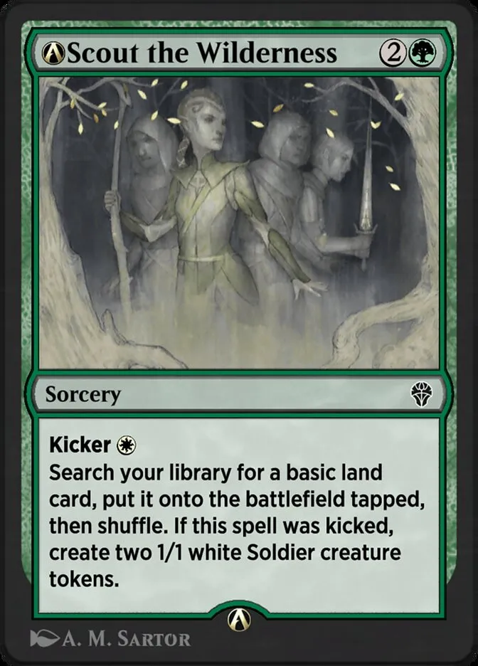 A-Scout the Wilderness Front Face