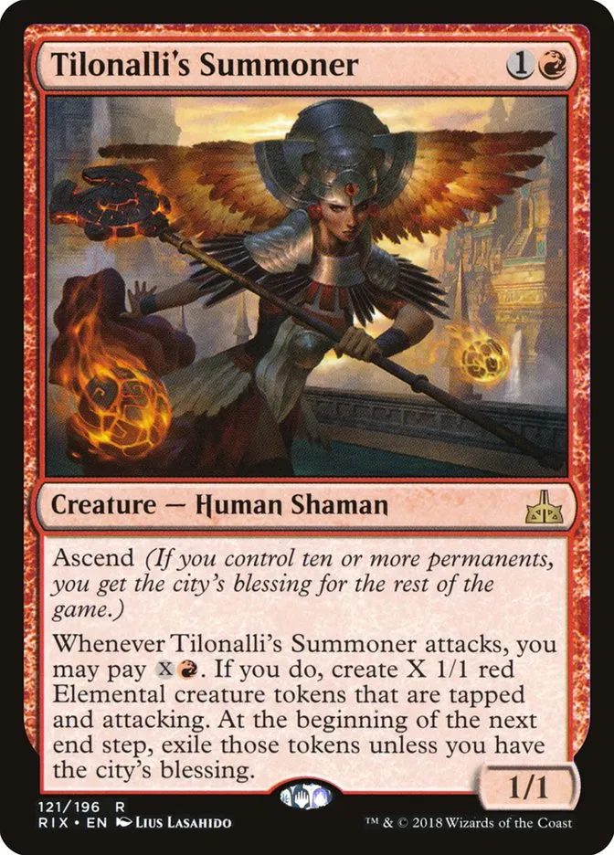 Tilonalli's Summoner Front Face