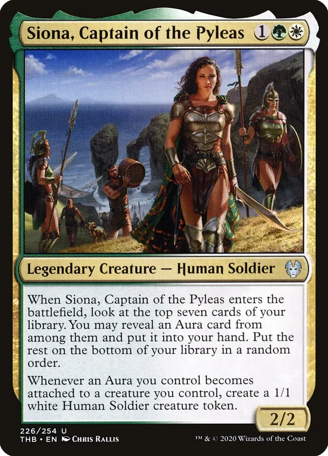 Siona, Captain of the Pyleas Front Face