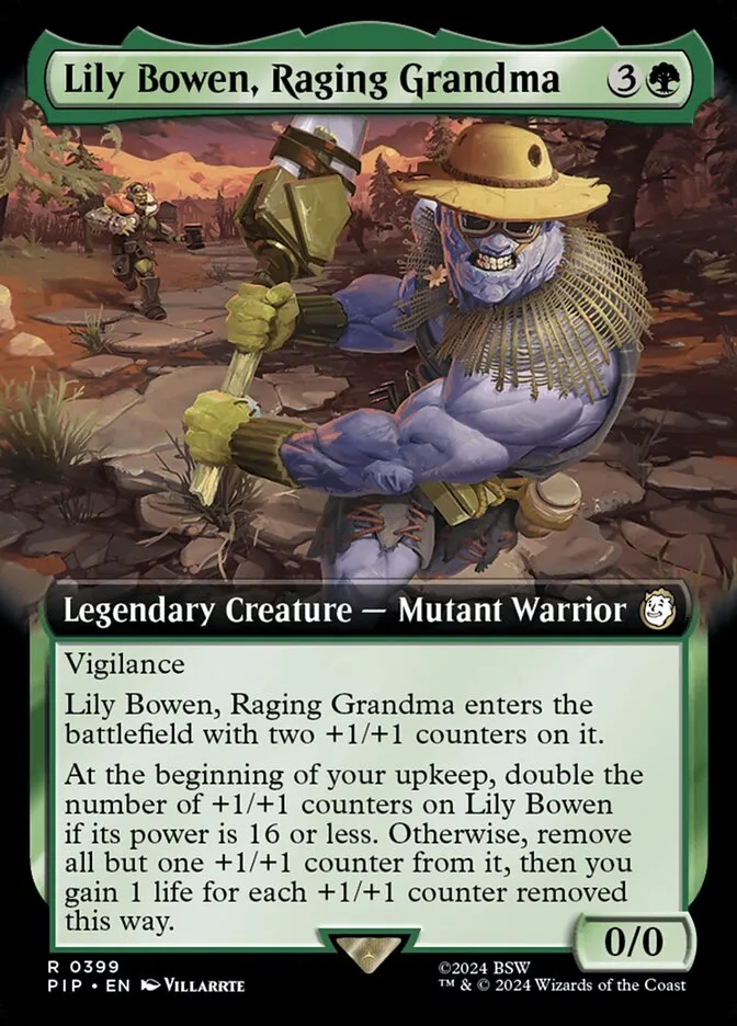 Lily Bowen, Raging Grandma Front Face