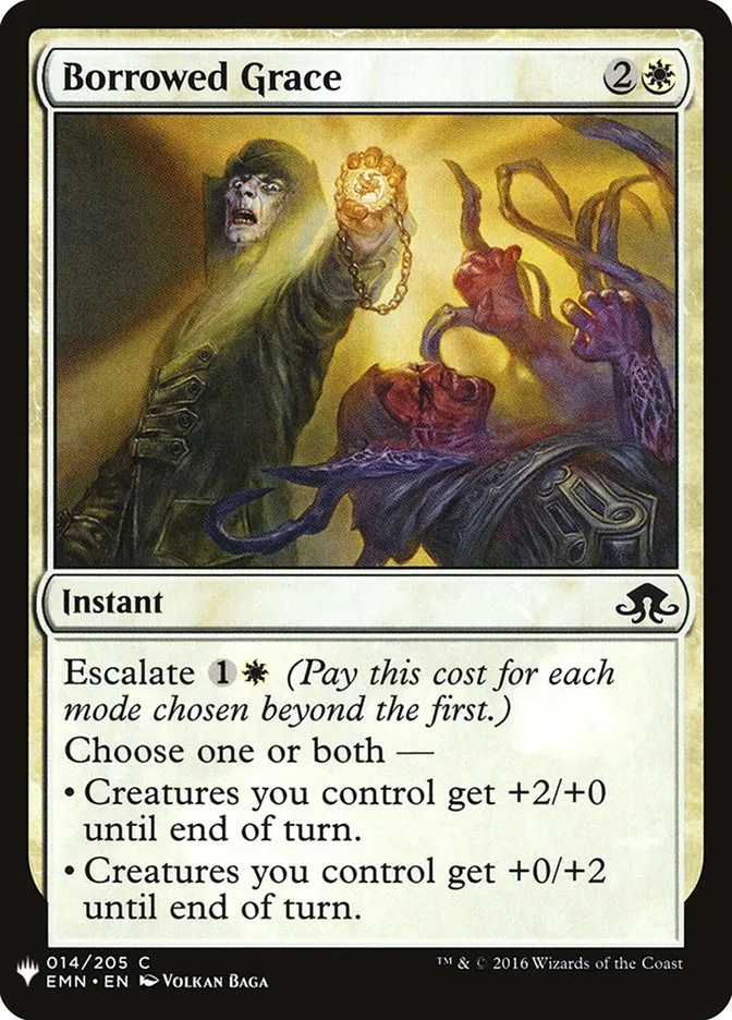 Borrowed Grace Front Face