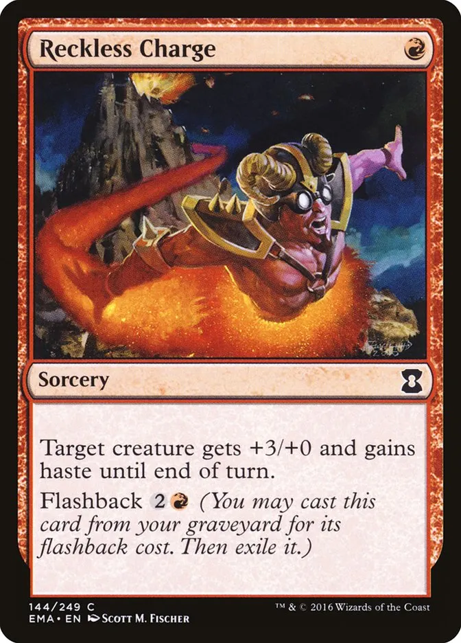 Reckless Charge Front Face