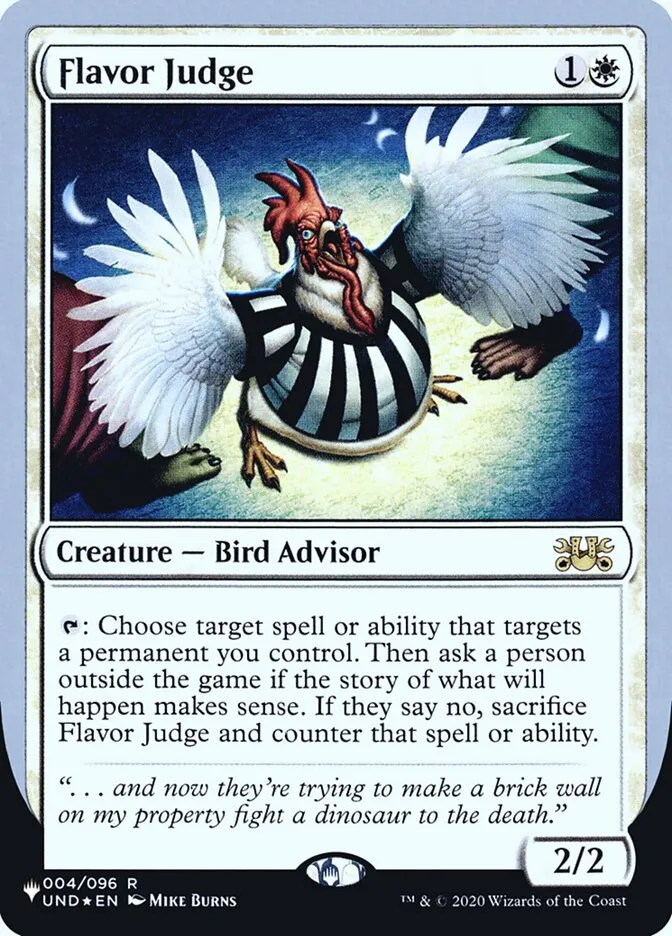 Flavor Judge Front Face