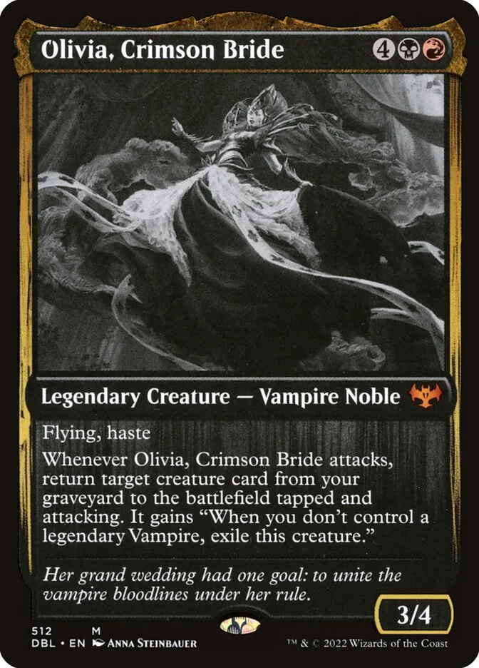 Olivia, Crimson Bride Front Face