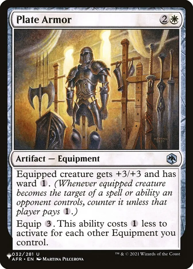 Plate Armor Front Face