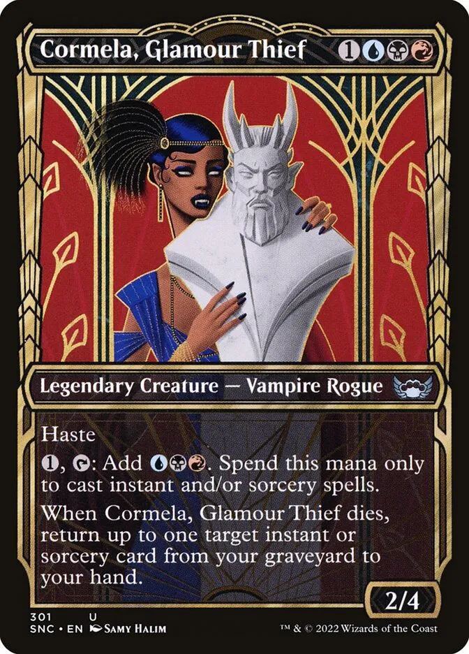 Cormela, Glamour Thief Front Face