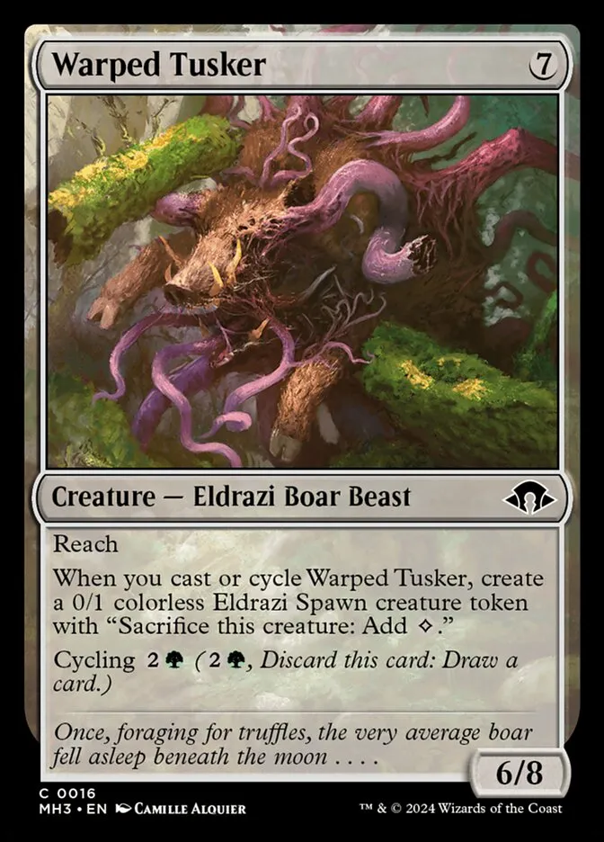 Warped Tusker Front Face